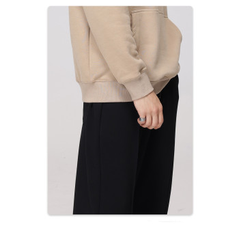 Spliced straight loose trousers men's casual sports sweatpants