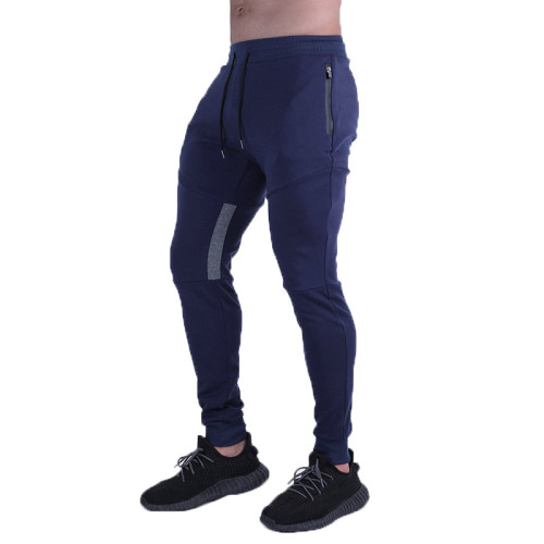 men's sports casual light plate slim fitness pants men's trousers small foot bunched mouth pants