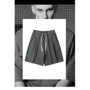 New loose anti-wrinkle drawstring shorts casual all-match men's shorts