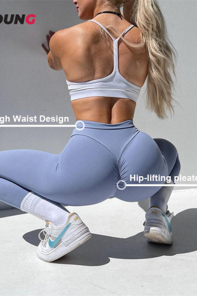 Custom Private Label High Stretch Butt Lift Yoga Pants For Women China Manufacturer