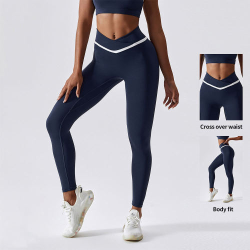 Custom High Waist Activewear Scrunch Butt Gym Pants Breathable Fitness Workout Yoga Pants