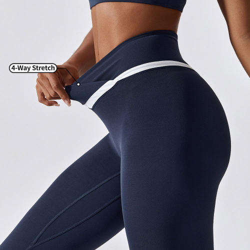 Custom High Waist Activewear Scrunch Butt Gym Pants Breathable Fitness Workout Yoga Pants