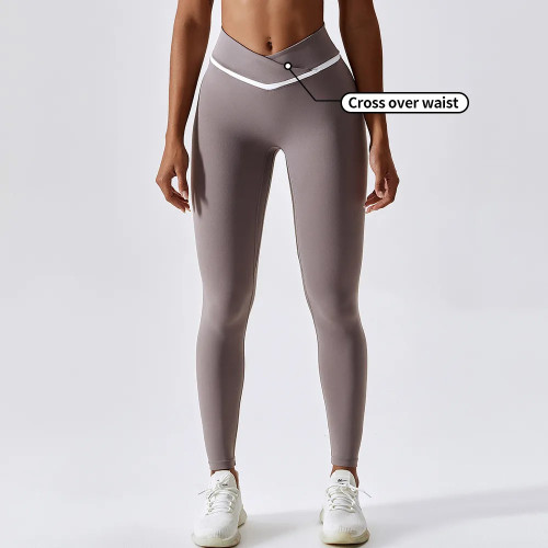 Custom High Waist Activewear Scrunch Butt Gym Pants Breathable Fitness Workout Yoga Pants