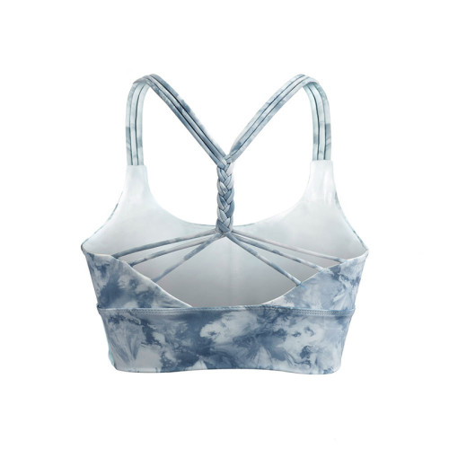 New Fashion Tie Dye sports bra , Fitness Yoga Crop Top, Custom Sports Bra for women