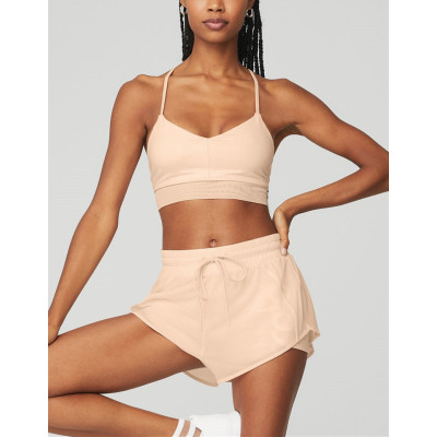 2 in 1 women running shorts double layer biker shorts