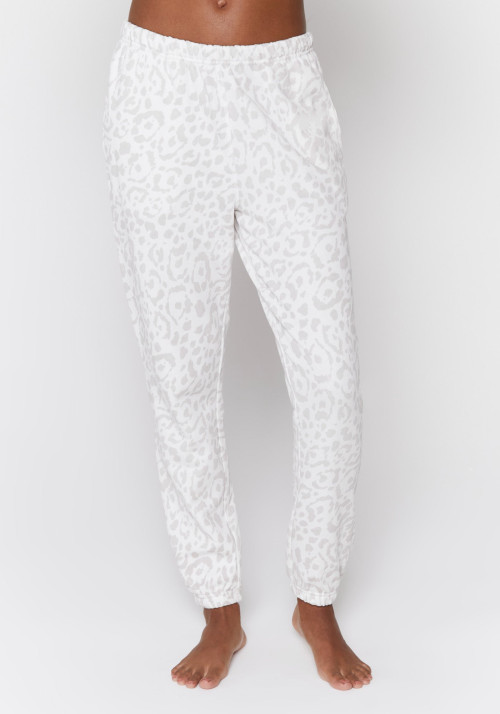 Animal printing move on up sweatpants running joggers with side pockets