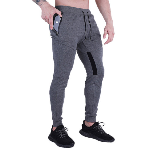 Muscle men's autumn and winter sports casual light board slim fitness pants men's joggers