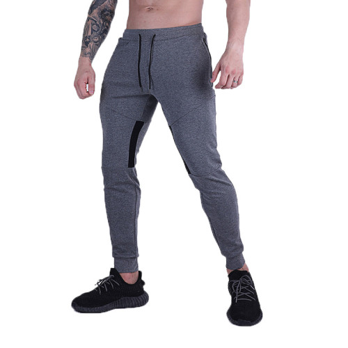 Muscle men's autumn and winter sports casual light board slim fitness pants men's joggers