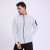 Autumn and winter hooded sports coat casual wear men's running fitness training jacket