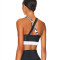 Medium Support yoga bra, Ribbed sports bra, Removable Cups Workout Bra.