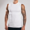 Solid color crewneck vest men's fitness sports undershirt men's casual sleeveless tank top