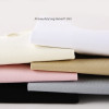 250g heavy solid color long-sleeved T-shirt autumn crew neck pure cotton top loose men's trend