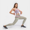 Women's Strappy Sports Bra Criss Cross Back Crop Tank Top Padded Fitness Tops Longline Yoga Bras