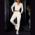 YYNS06 Custom Tracksuit Casual Sports Zip Up Cropped Hooded Jacket Running Slim Fit Jogger Sweatsuit