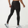 Fitness pants elastic running speed dry pants basketball training pants tight sweatpants for men