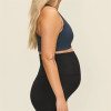 WMASB06 Custom Low Impact Pregnant Women Deep V Neck Racerback Nursing Maternity bra