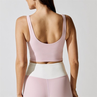Longline Sports Bra,  Medium Support Yoga Bra, yoga cropTops