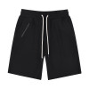 6 colors summer twill knitted zipper sports draw rope casual shorts for men
