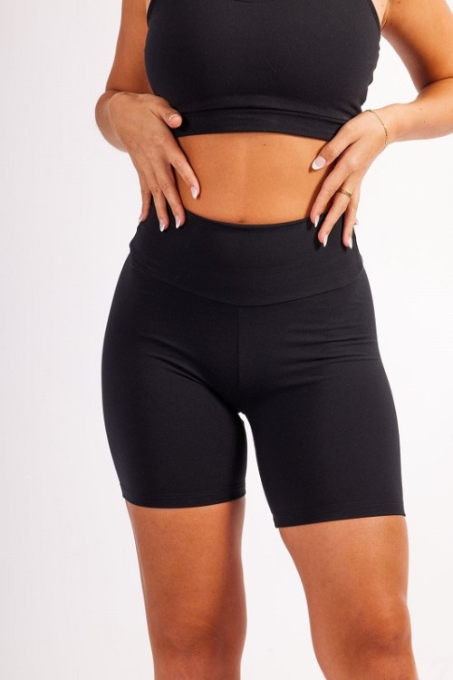 New flattering yoga shorts for women high waist scrunch butt biker shorts