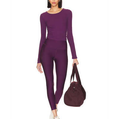 Workout Shirts for Women Gym Long Sleeve Tops Running Shirts Breathable Athletic Tops