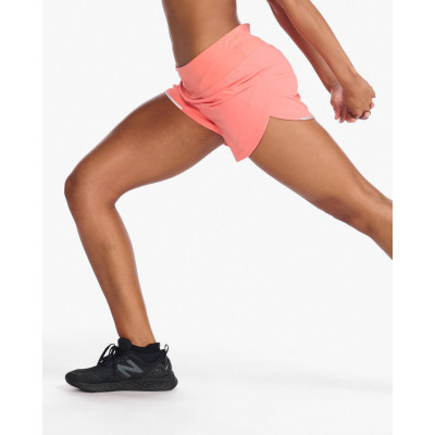 High waisted women's running shorts with pockets