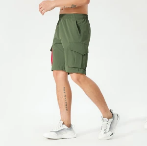 Summer sports Loose tooling fitness quick dry pants casual breathable large size outdoor men shorts