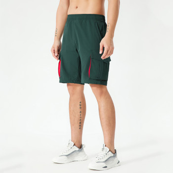 Summer sports Loose tooling fitness quick dry pants casual breathable large size outdoor men shorts