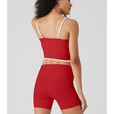 Sports Bra for Women, Longline Sports Bras Medium Support Yoga Gym Running Workout Crop Tank Tops