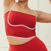 Sports Bra for Women, Longline Sports Bras Medium Support Yoga Gym Running Workout Crop Tank Tops