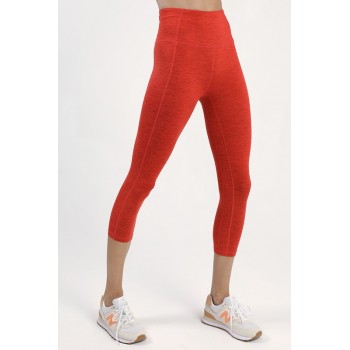 Premium quality yoga capris for ladies textured fitness tights