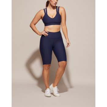 Tummy control sweat-wicking biker shorts for ladies training shorts