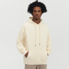 autumn/winter 370g hooded fleece male popular logo pure color loose unlined men sweatshirt
