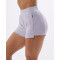 Custom 100% Cotton fleece cozy running shorts with invisible zipper