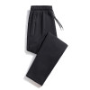 Spring drawstring bunched feet loose trend elastic leisure sports long joggers for men