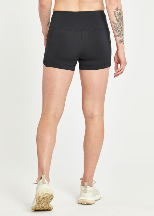 Compressive mini shorts for women workout yoga shorts