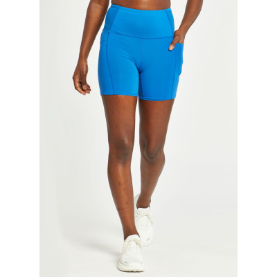 Mid length pocket jogger shorts for women fitness gym biker shorts