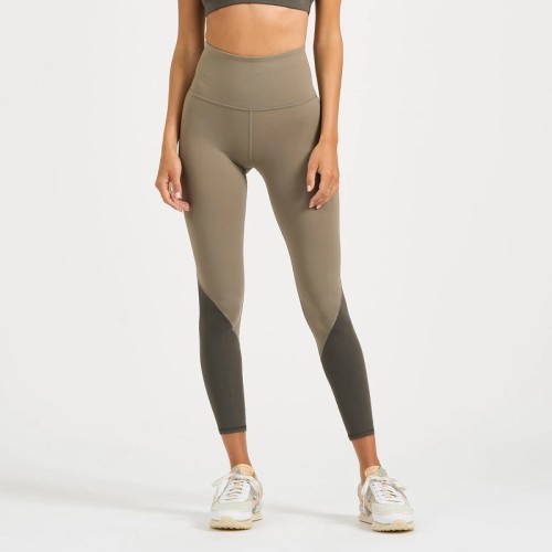 high waist color block everyday yoga leggings