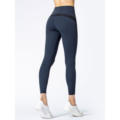 High waist women's sexy mesh leggings high performance yoga leggings