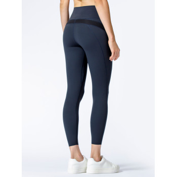High waist women's sexy mesh leggings high performance yoga leggings
