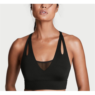 Women's RacerBack sports bra, workout Sport Bra, mesh sports bra