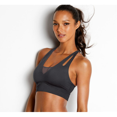 Women's RacerBack sports bra, workout Sport Bra, mesh sports bra