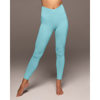Private label criss cross yoga legging compression fitness tights