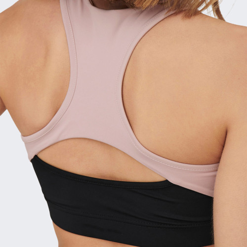 Women back Cut Out Sports Bra Medium Support  Yoga bra,  Workout wear