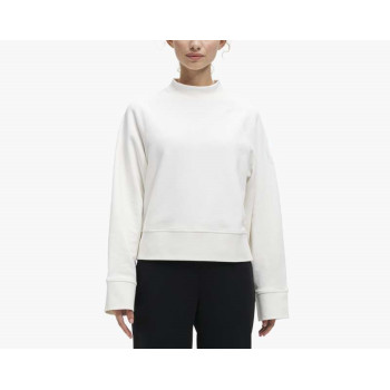 half turtleneck women jumpers 100% cotton pullover sweatshirts