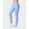 Ribbed ankle length yoga leggings for women no front seam fitness tights