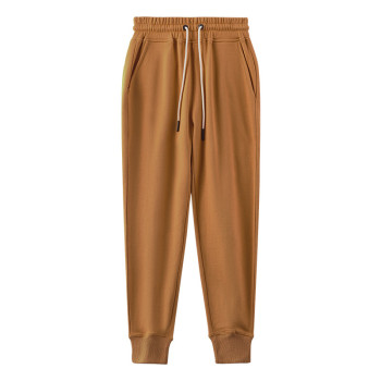 Heavy cotton tide brand flow retro sports bundle legs drawstring casual sweatpants men