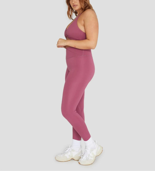 Plus size cross over waist yoga leggings for women crisscross fitness tights
