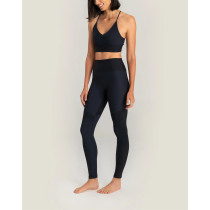 High Rise textured yoga leggings for women full length active fitness tights