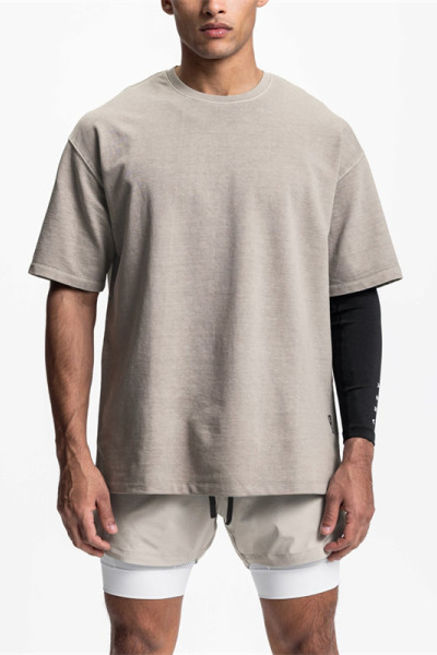 Mens T Shirt , Short Sleeve Crew Neck Soft cotton Tees S - 4XL Fresh oversized Tshirts