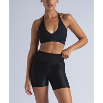 Custom basic compressive gym shorts with side pockets